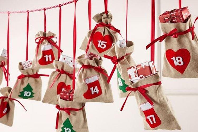 Calendrier de l'Avent DIY Nouvel An - photos et idées