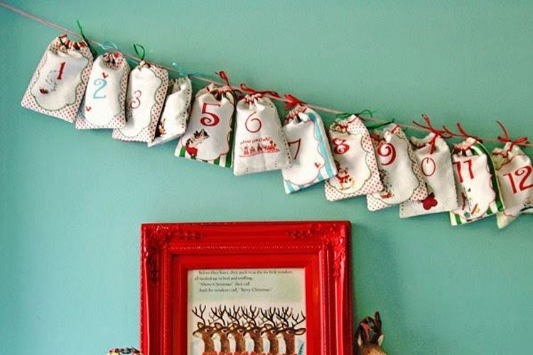 Calendrier de l'Avent DIY Nouvel An - photos et idées