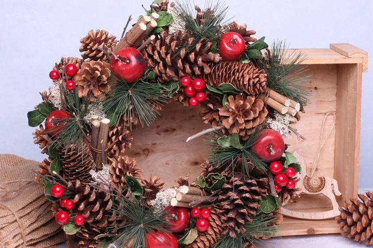 Couronne de Noël DIY - photos et idées