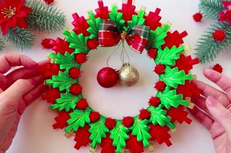 Couronne de Noël DIY - photos et idées