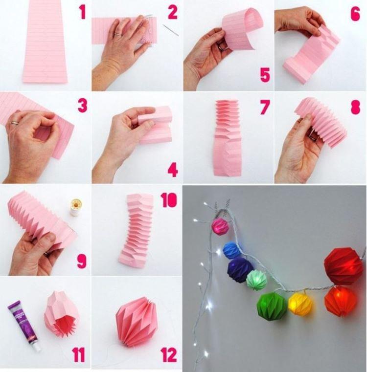 Guirlande lumineuse de Noël bricolage