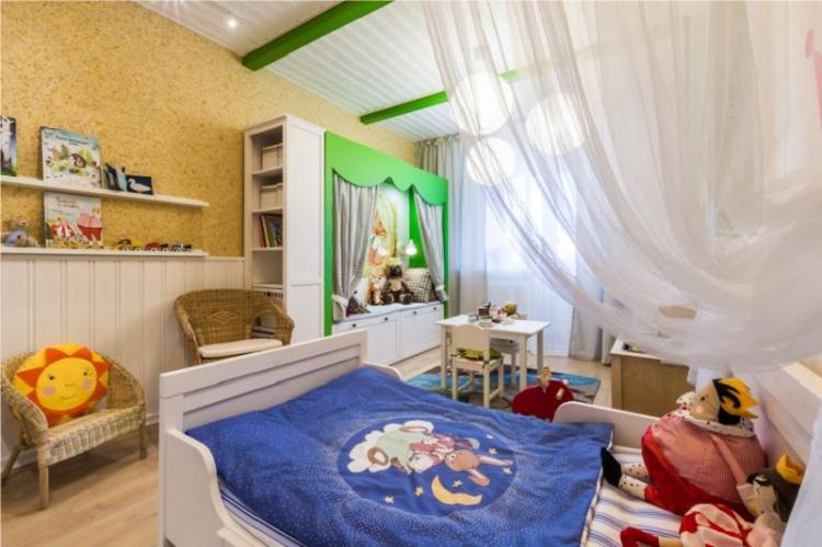 Papier peint liquide - Types de papier peint pour une chambre d'enfant