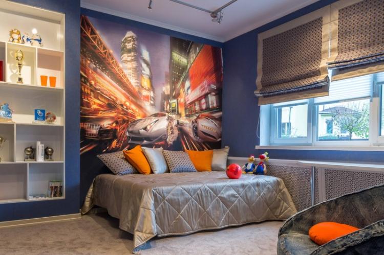 Papiers peints à l'intérieur d'une chambre d'enfant