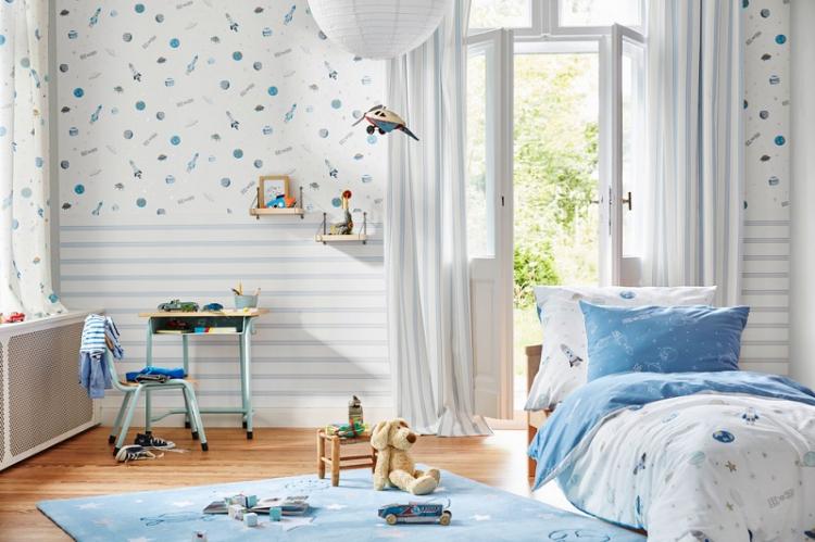 Papier peint pour chambre d'enfant - photos et idées
