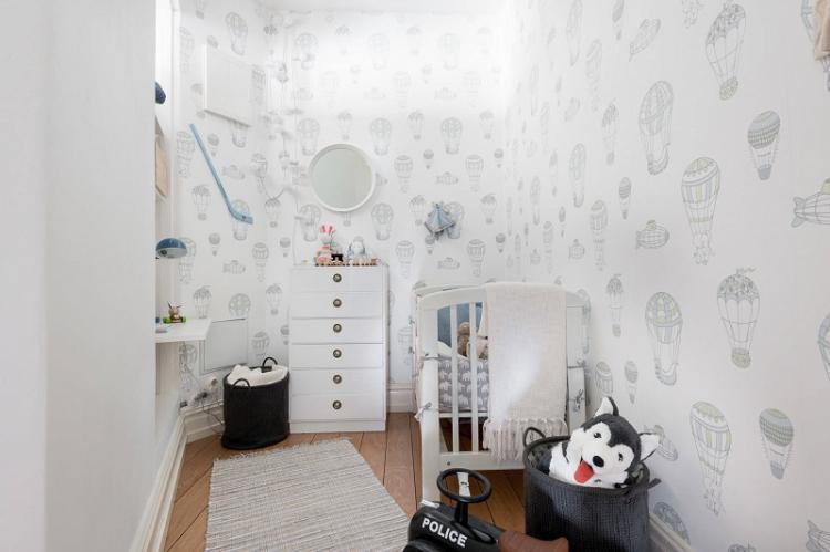 Papier peint pour chambre d'enfant - photos et idées