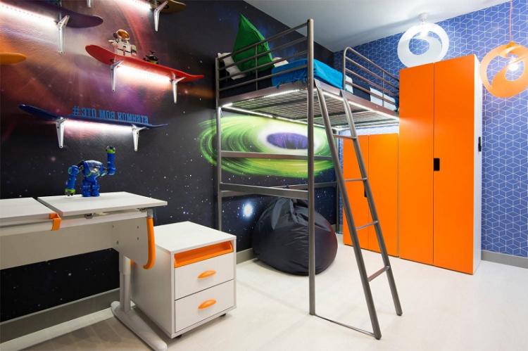 Papier peint pour chambre d'enfant - photos et idées