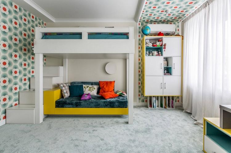 Papier peint pour chambre d'enfant - photos et idées