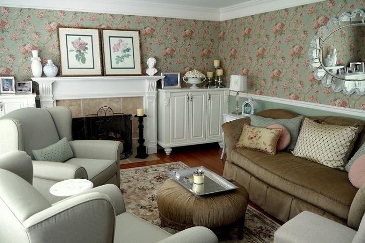 Papier peint intissé - Types de papier peint pour le salon