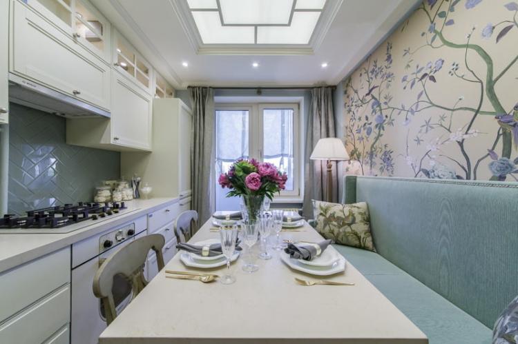 Papier peint pour la cuisine - photos et idées