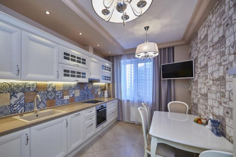 Papier peint pour la cuisine - photos et idées