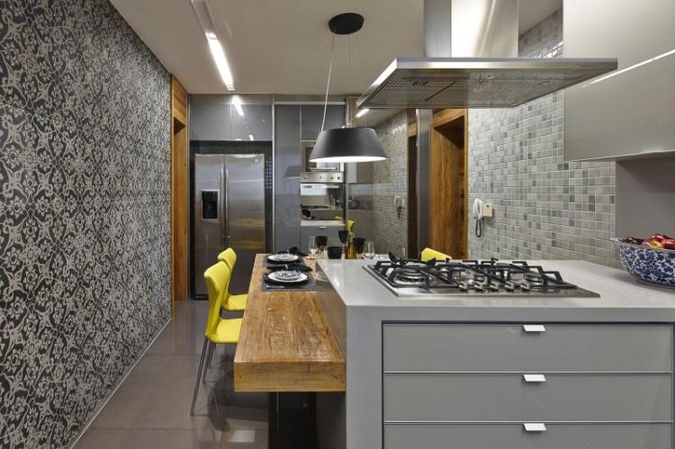 Papier peint pour la cuisine - photos et idées