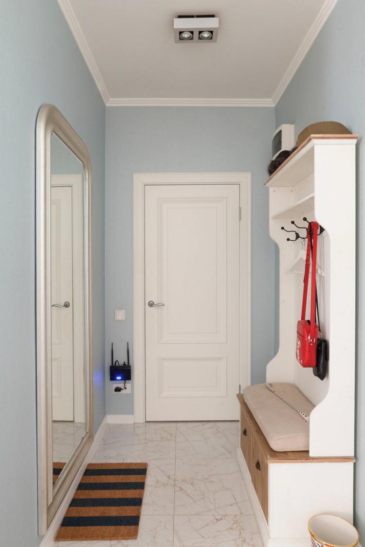 Papier peint pour le couloir - photos et idées