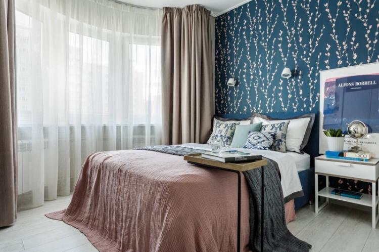 Papier peint pour la chambre - photos et idées