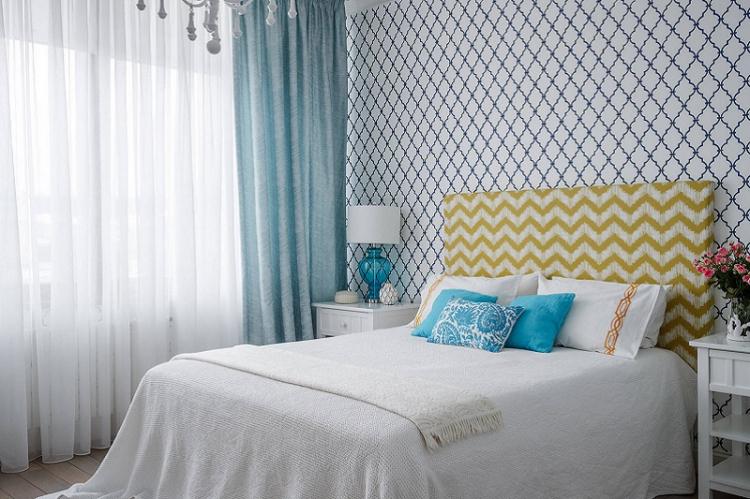 Papier peint pour la chambre - photos et idées