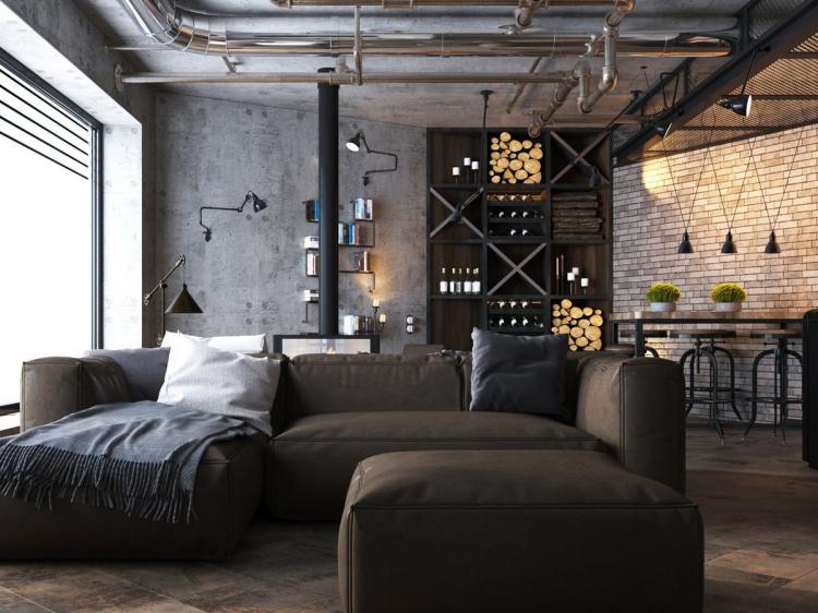 Papier peint pour la maçonnerie - photo