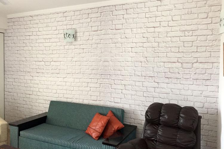 Papier peint pour la maçonnerie - photo