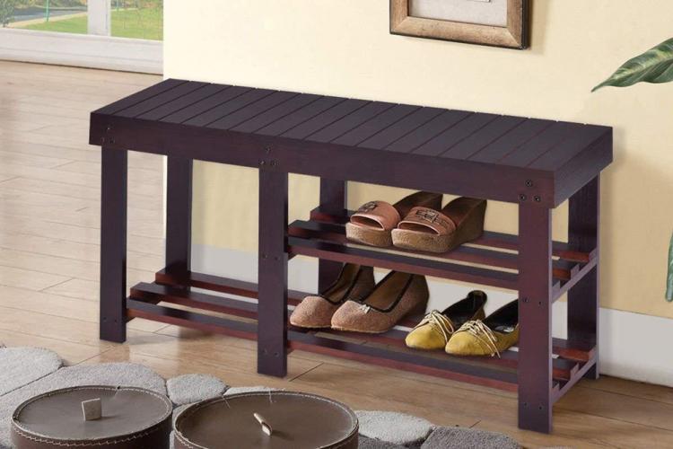 Supports pour chaussures - Types d'étagères à chaussures dans le couloir