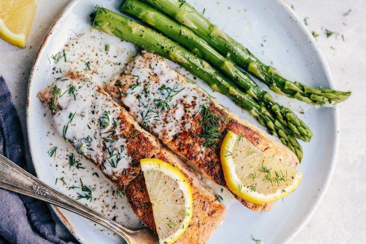 Saumon sauce à l'aneth - De délicieuses recettes