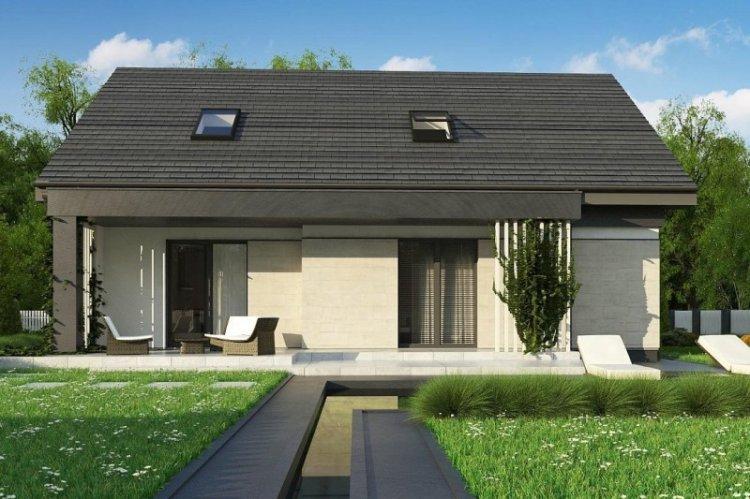 Maison de plain-pied avec grenier - projets et photos