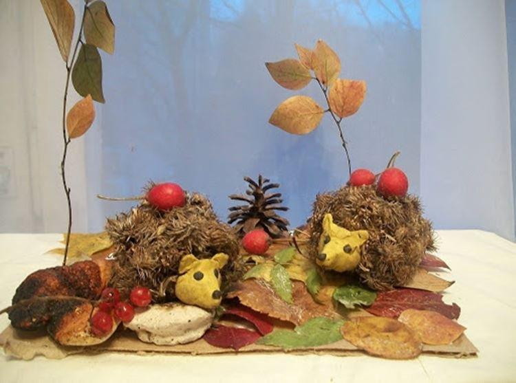 Bricolage artisanat d'automne à la maternelle - photos et idées