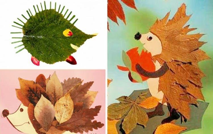 Bricolage artisanat d'automne à la maternelle - photos et idées