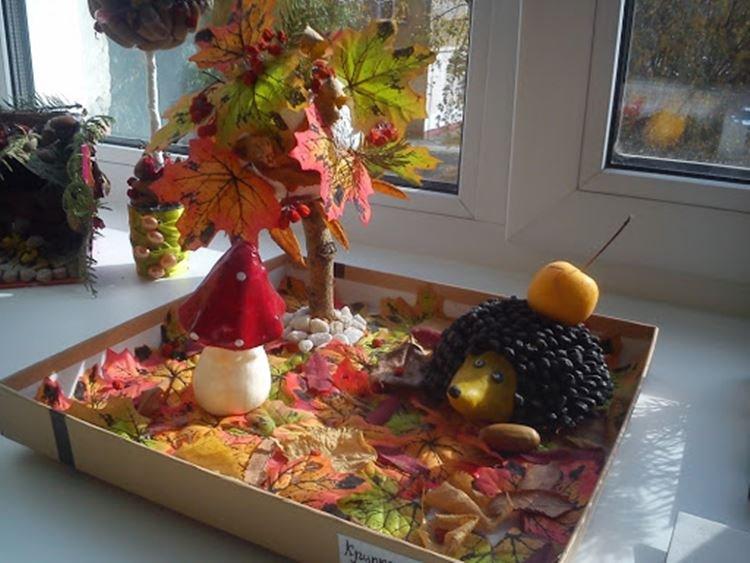 Bricolage artisanat d'automne à la maternelle - photos et idées