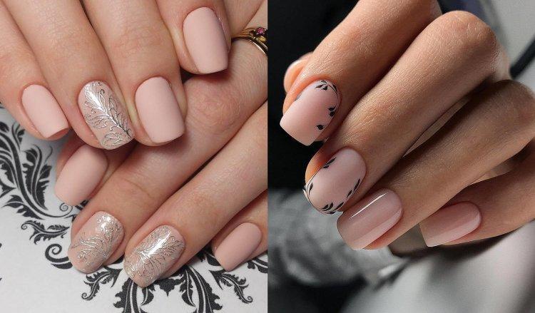 Manucure nue d'automne 2020 - photo