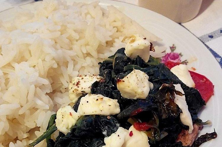 Côtelettes de porc aux épinards - recettes