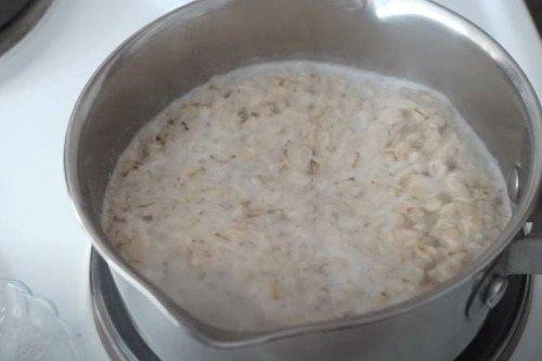 Gruau au lait - une recette classique étape par étape