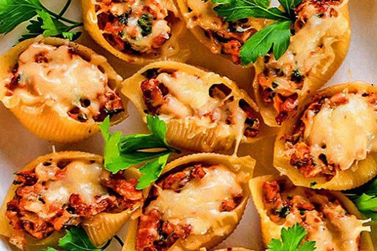 Pâtes aux fruits de mer Bateaux - recettes