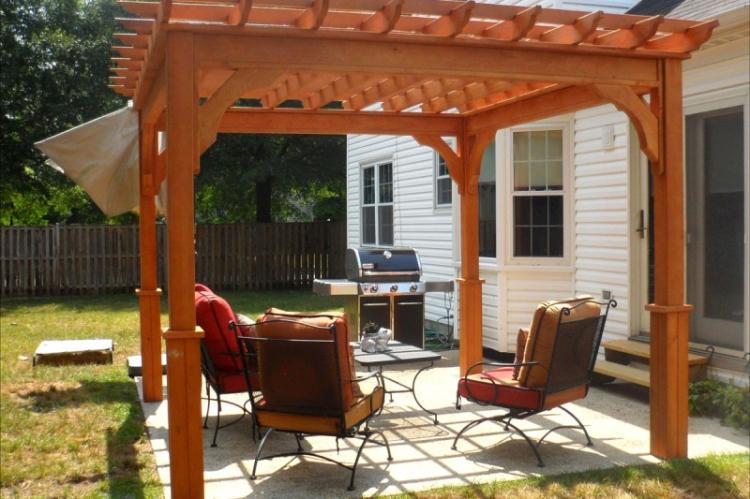 Pergolas en bois