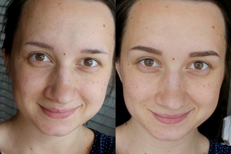 Maquillage permanent des sourcils - photos avant et après