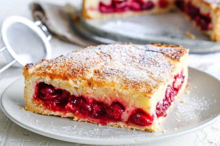 Tarte au citron et aux cerises - recettes