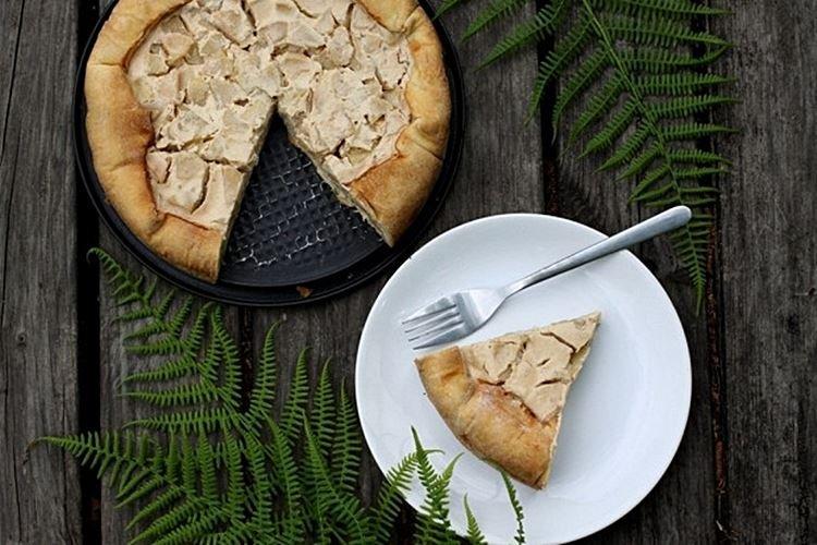 Tarte aux pommes feuilletée - les recettes pas à pas