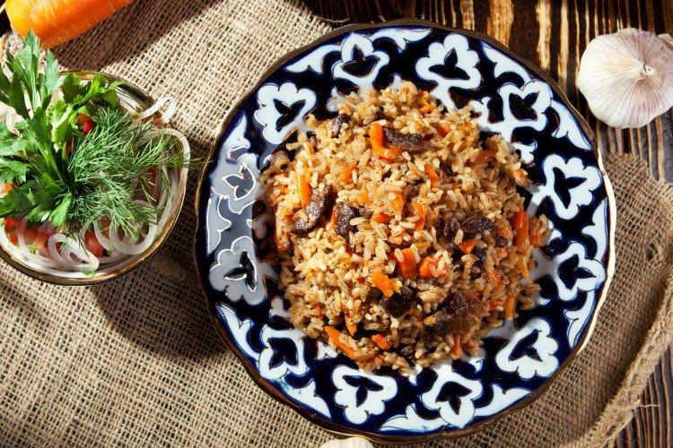 Pilaf de boulgour et porc au chaudron - recette