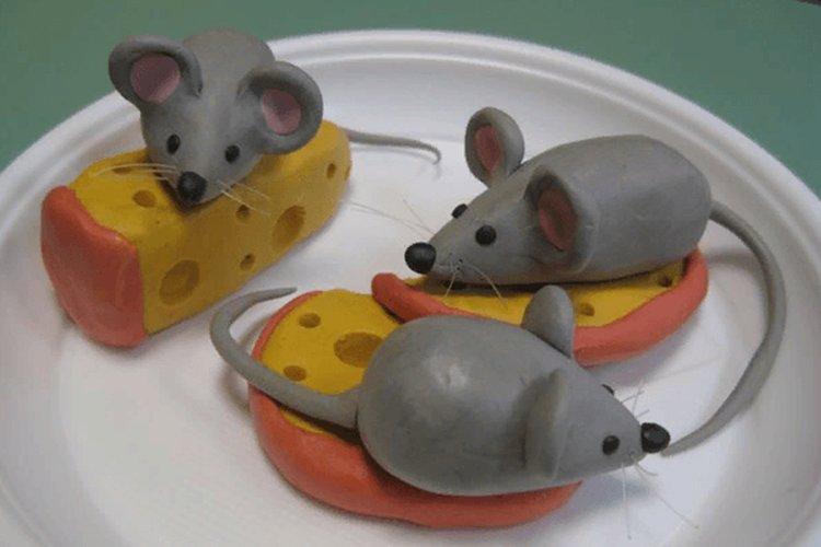 Rat du Nouvel An en pâte - Cadeaux DIY pour le Nouvel An 2020