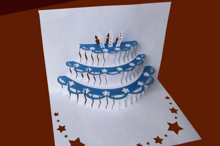 Carte de volume - Cadeau d'anniversaire DIY pour maman