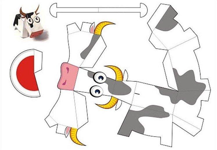 Gobie volumétrique en papier - artisanat pour le nouvel an pour les enfants