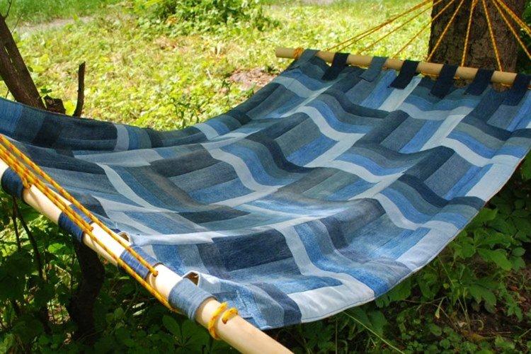 Hamac de bricolage - Artisanat pour une résidence d'été et un jardin de vos propres mains