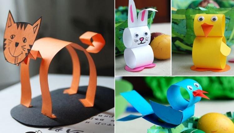 Chiffres volumétriques - Artisanat en papier pour enfants