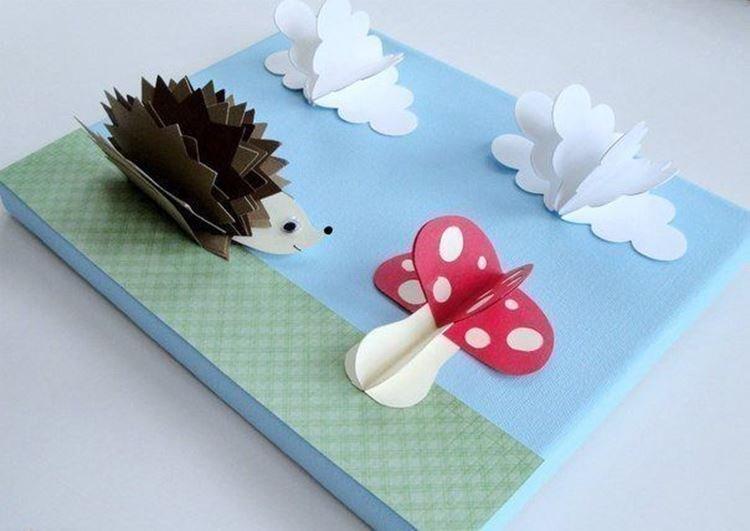 Artisanat en papier pour les enfants - photos et idées