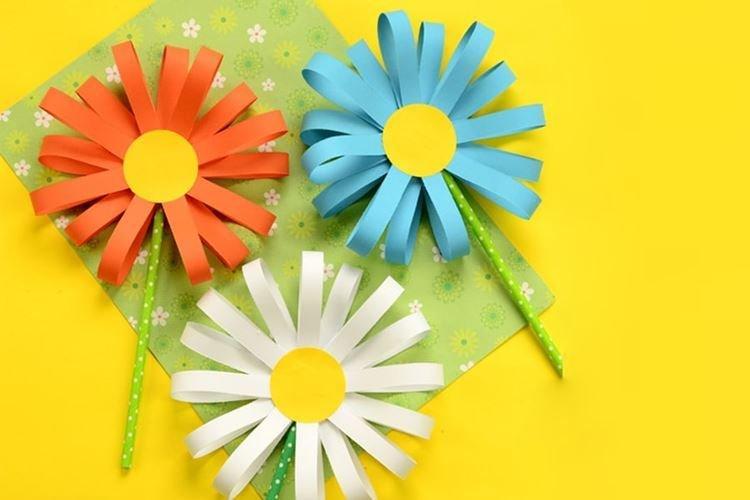 Artisanat en papier pour les enfants - photos et idées