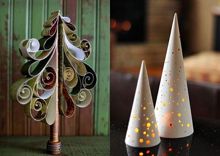 Bricolage en papier pour le Nouvel An 2021 - photos et idées