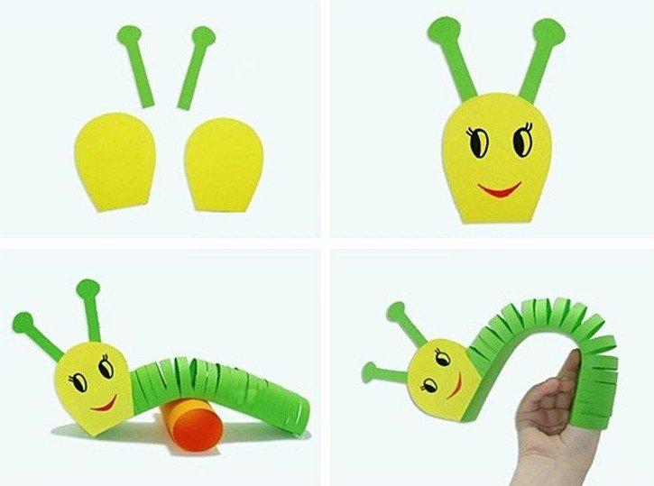 Chenille flexible - Artisanat en papier coloré pour enfants