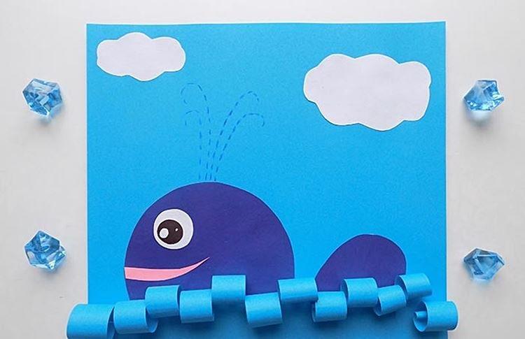 Artisanat en papier coloré pour les enfants de leurs propres mains - photo