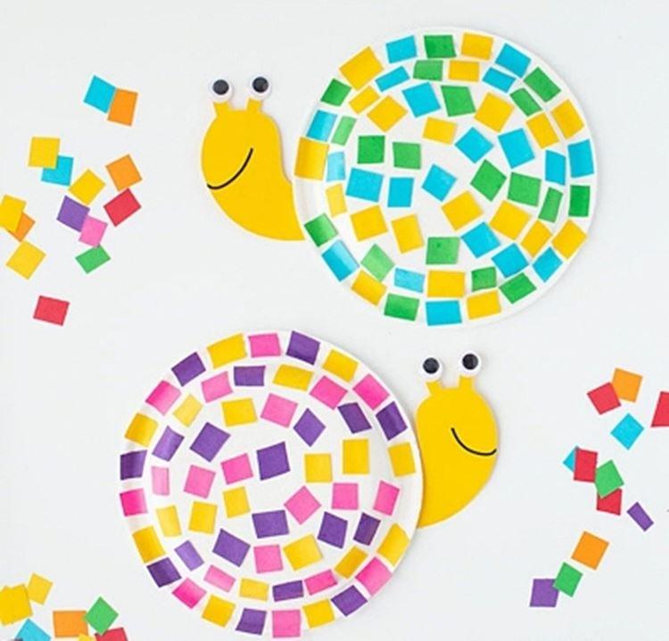 Artisanat en papier coloré pour les enfants de leurs propres mains - photo