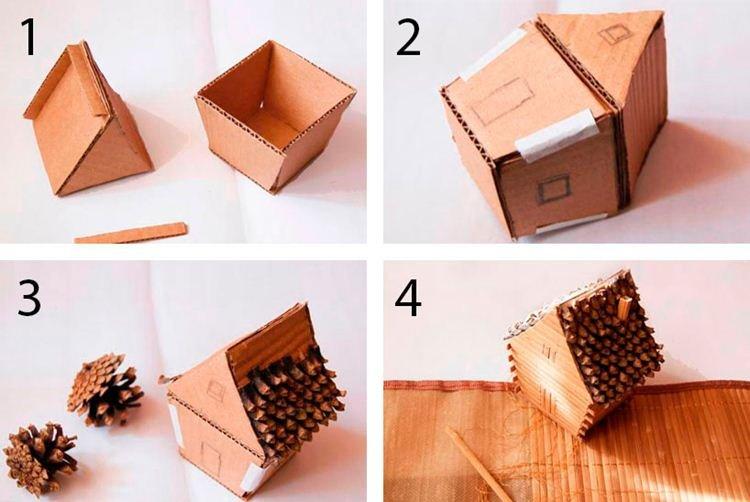 Bricolage en carton - photos et idées