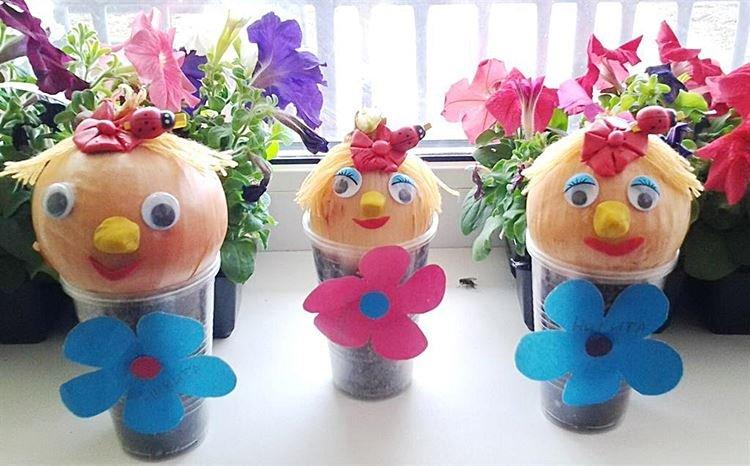 Artisanat de légumes pour la maternelle - photos et idées