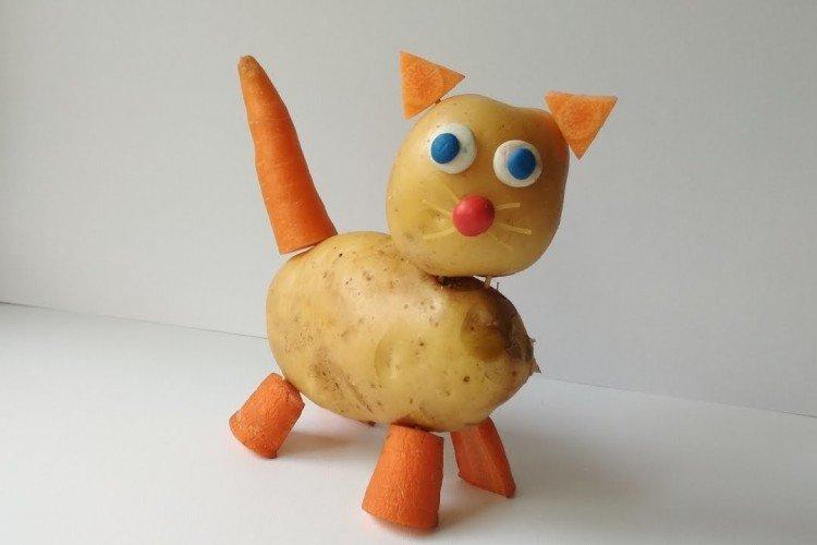 Bricolage des légumes à l'école - photos et idées