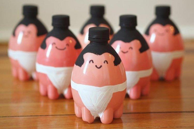 Figurines décoratives - Bricolage à partir de bouteilles en plastique